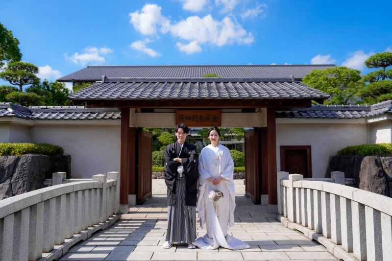 【日本庭園＆東京駅で撮影♪ オープニングムービー撮影＆フェイシャルエステ付き】6/1～6/30平日　撮影データ180カット付