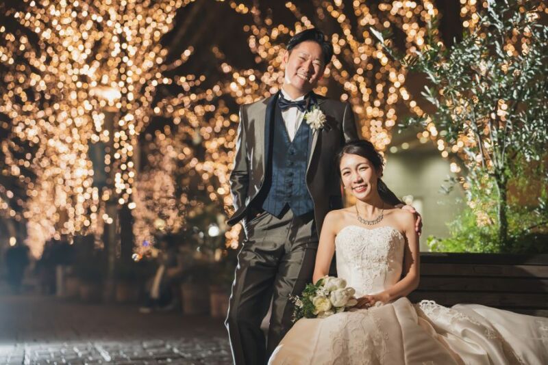 【Photorait限定 12/1~1/31撮影】洋装1着 ペットと一緒に東京駅&丸の内イルミネーション 撮影データ100カット