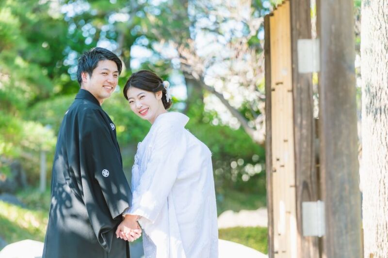 【12~1月撮影 早割 選べる特典♪】和装2着 日本庭園&スタジオ 撮影データ230カット ウェルカムボードor土日料金無料♪