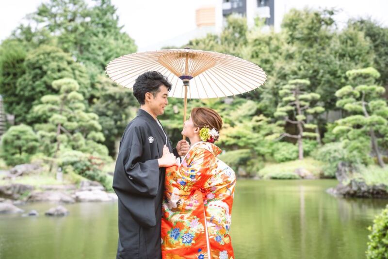 【和装1着】9/11~10/30の撮影 都内日本庭園で撮影 撮影データ130カット最短3~5営業日後お渡し