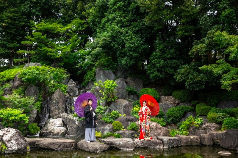 【和装2着】早割 10/1~10/30の撮影 日本庭園&スタジオで撮影 撮影データ200カット最短3~5営業日後お渡し