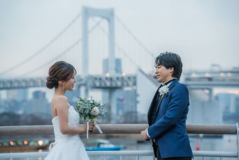 【銀座店5周年 campaign♪ 5月撮影】和装（日本庭園）＆洋装（お台場海浜公園）　撮影データ180カット