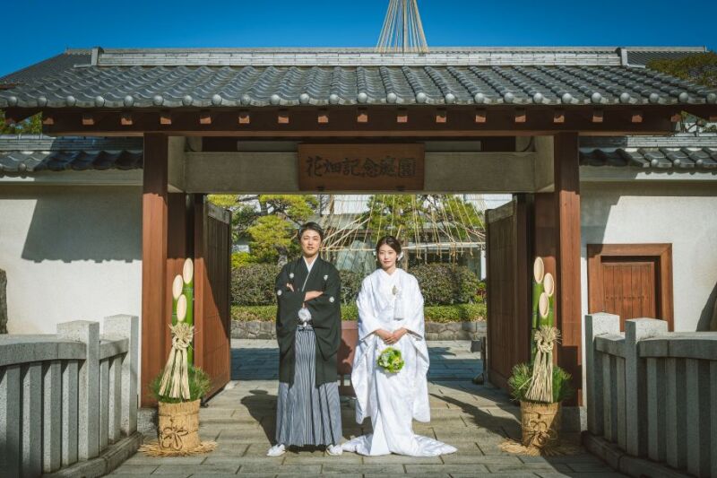 【12~1月撮影 早割 選べる特典♪】和装2着 日本庭園&スタジオ 撮影データ230カット ウェルカムボードor土日料金無料♪