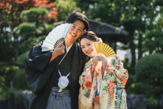 9/7迄　和装2着68,000円プラン　日本庭園&スタジオ　土日料金プレゼント♪撮影データ150カット　3営業日後お渡し