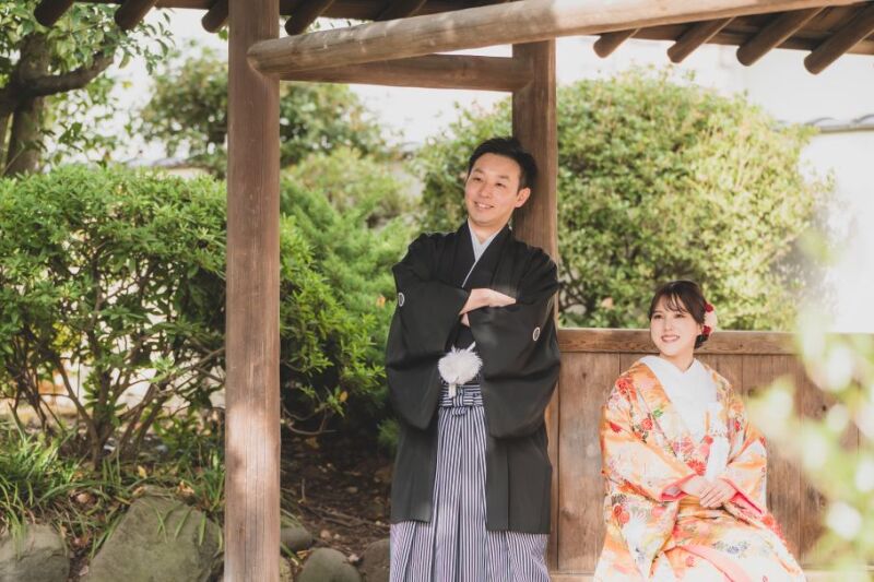 【年末限定プラン♪ 12/23・12/25撮影】和装2着 日本庭園&スタジオ 撮影データ150カット最短3営業日後お渡し