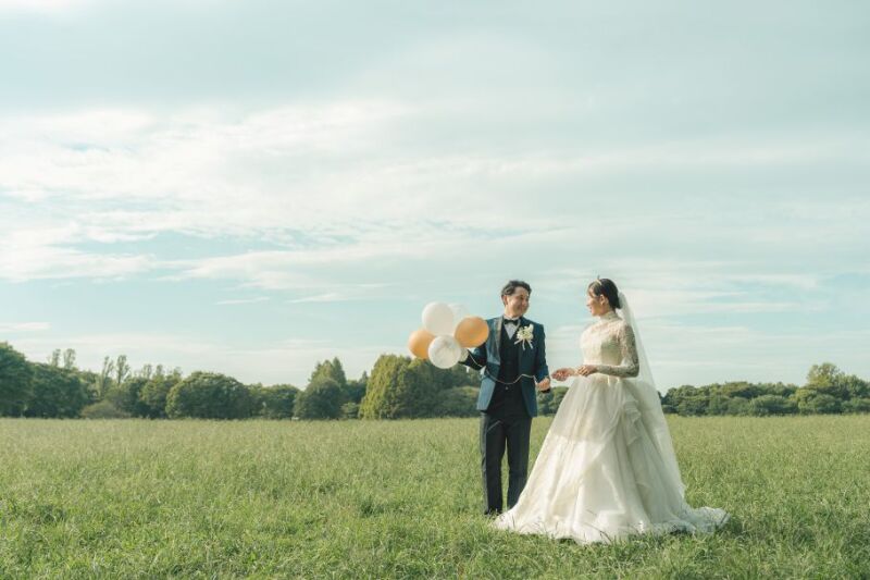 【Photorait限定 水元公園&スタジオで平日撮影】洋装1着プラン 撮影データ150カット最短3営業日後お渡し