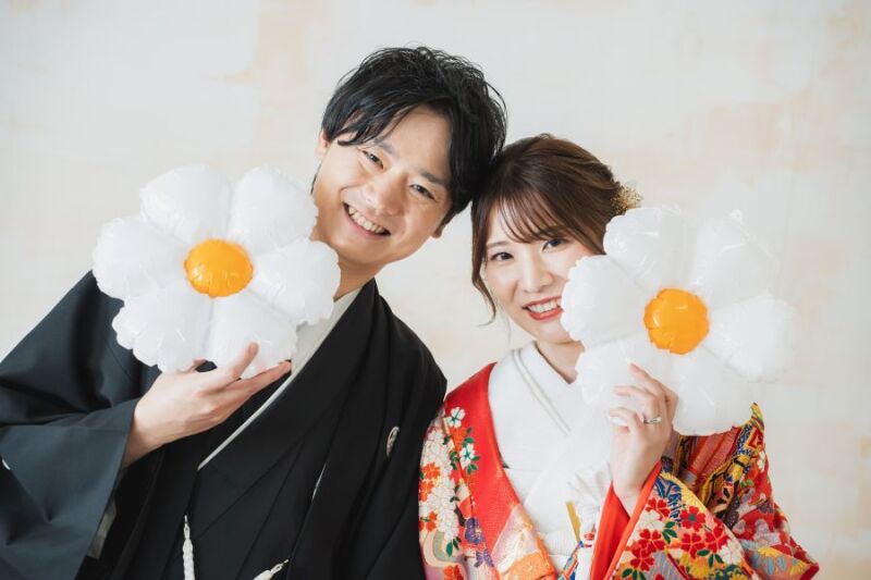 【12~1月撮影 早割】和装2着 スタジオ撮影 53,000円 撮影データ120カット ウェルカムボードプレゼント