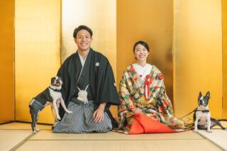 【 Photorait限定 12月撮影】和装1着　ペット♪とスタジオ撮影　撮影データ80カット最短3営業日後お渡し　