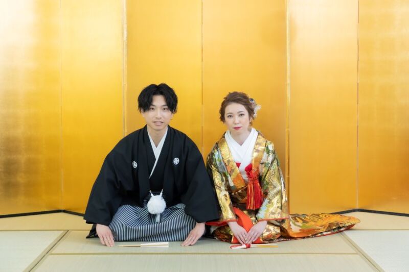 【12~1月撮影 早割 選べる特典♪】和装2着 日本庭園&スタジオ 撮影データ230カット ウェルカムボードor土日料金無料♪