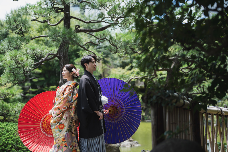 【和装&洋装】早割♪ 7月平日 旧安田庭園&葛西臨海公園で撮影 撮影データ210カット フェイシャルエステプレゼント