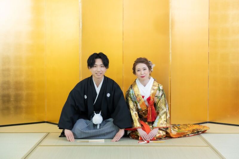 【年末限定 12/20～12/28撮影】和装1着　日本庭園＆正座ショット付き　撮影データ100カット最短3営業日後お渡し