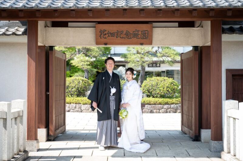 【Photorait限定】和装（日本庭園）＆洋装（スタジオ）　撮影データ100カット最短3～5営業日後お渡し