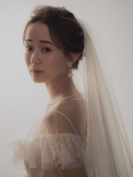 ロング羽衣ベール