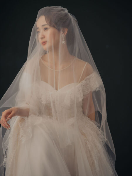 ロング羽衣ベール
