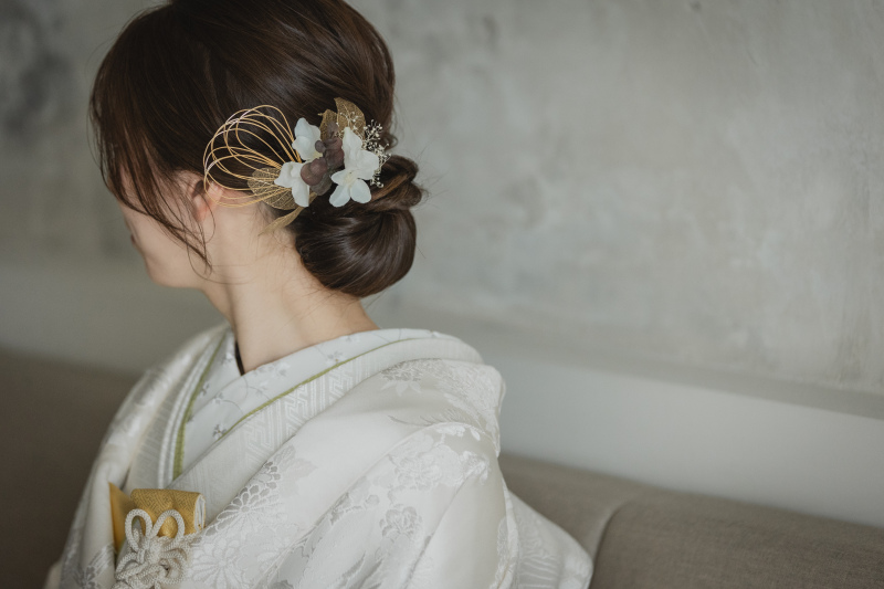 花嫁ヘア