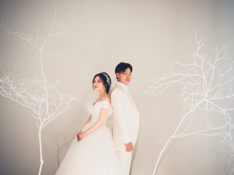 ホワイト＆ブラックコーディネート