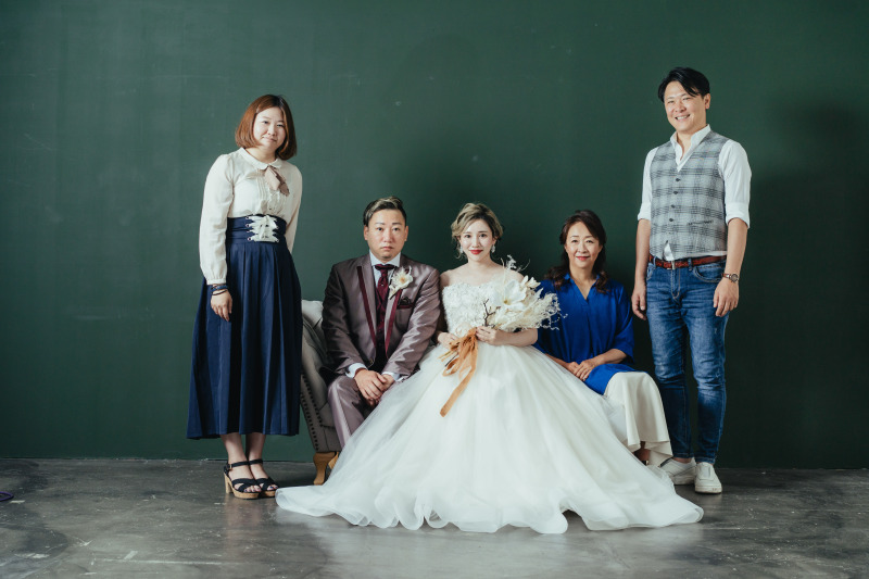 ご家族ショット