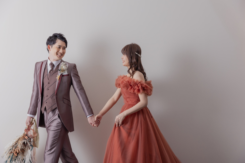 トレンドカラードレス＆白無垢フォト