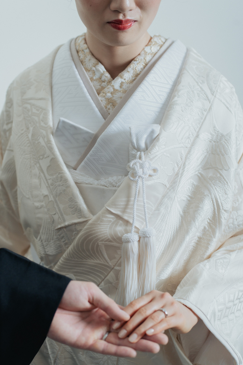白無垢の美しさを纏って