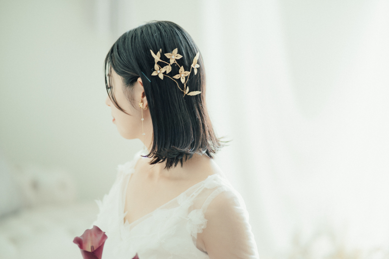 花嫁ヘア