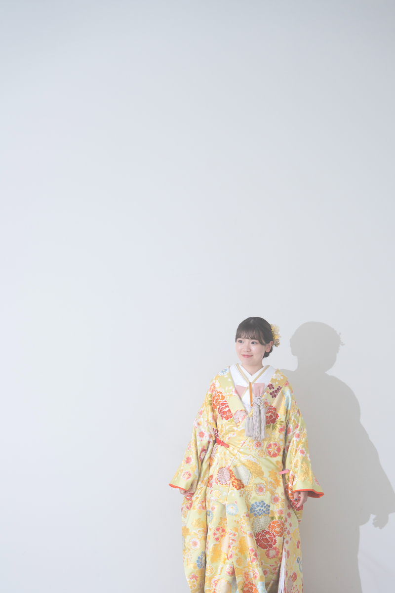 余白&times;色打掛