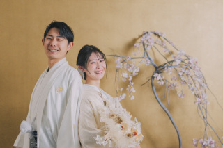 スタジオ撮影　和装×洋装