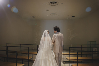 チャペル・ホワイエ・スタジオ撮影和洋２着♡