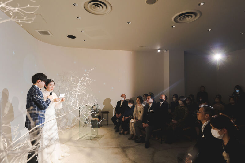 みんなに想いを伝える挙式