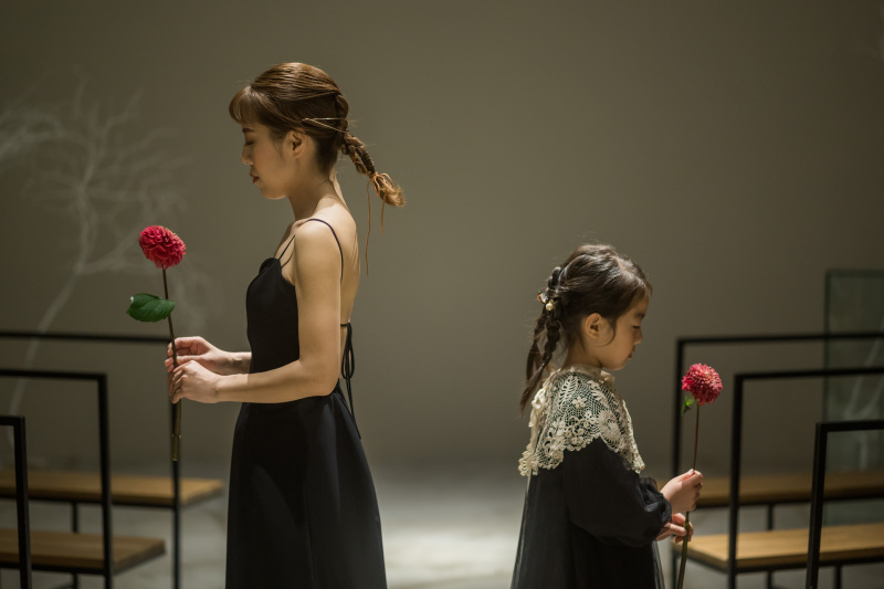 アーティスティックな親子フォト