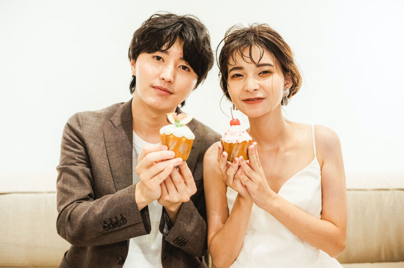 こんなに可愛いショットも！