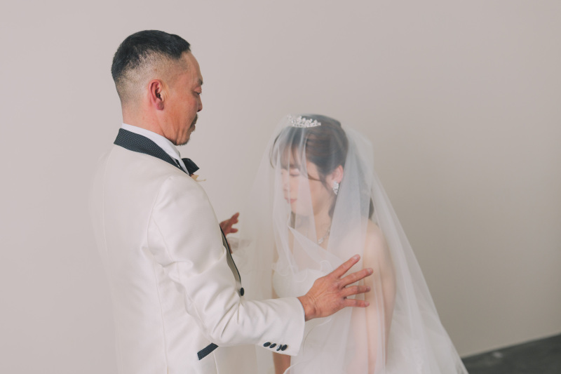 定番のベールダウンショット