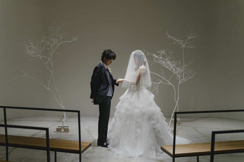 指輪交換ショット