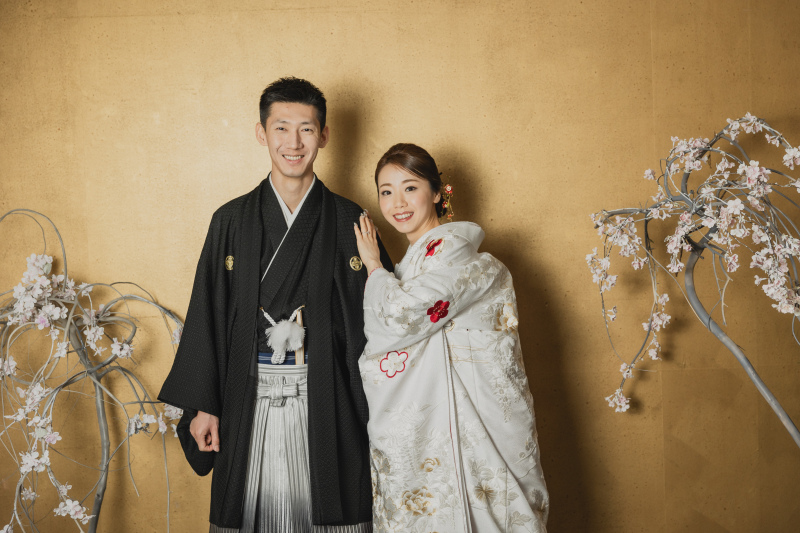 ゴールド×桜×和