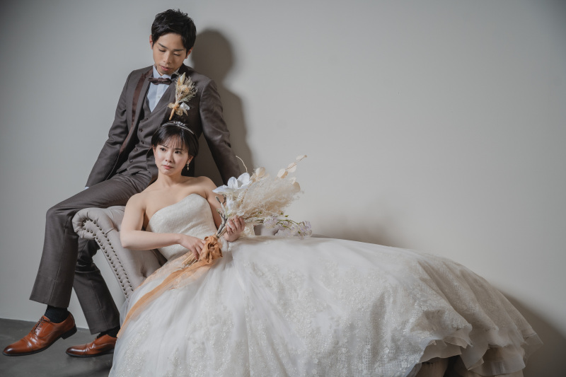 ドレスが映えるショット