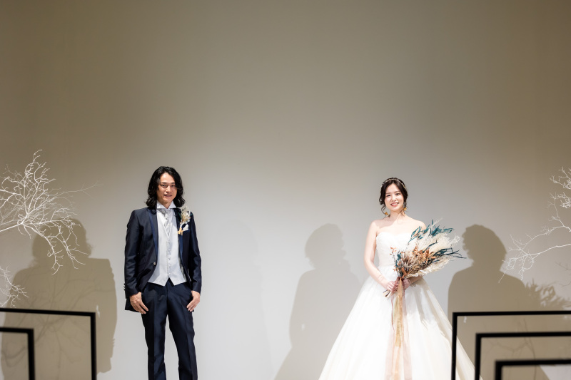 チャペル内で撮影