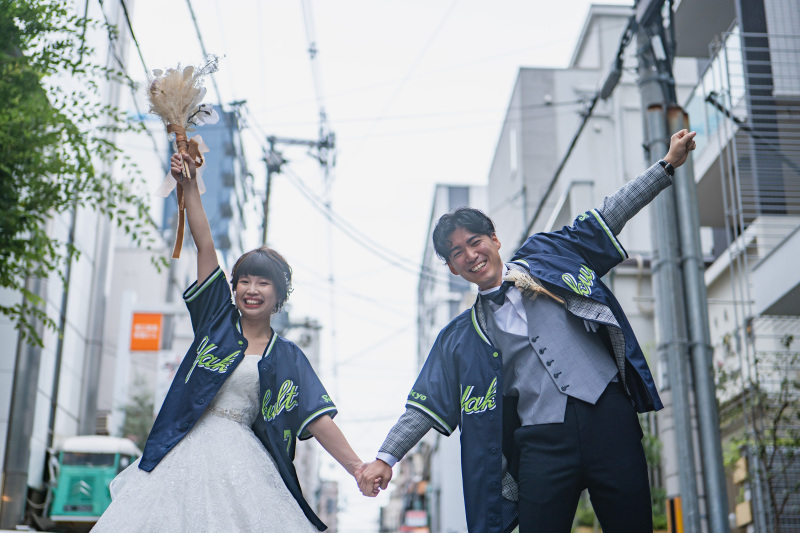 ユニフォーム姿