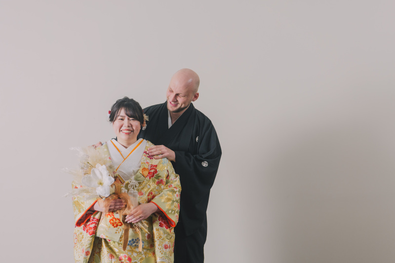 和装&洋装 スタジオフォト