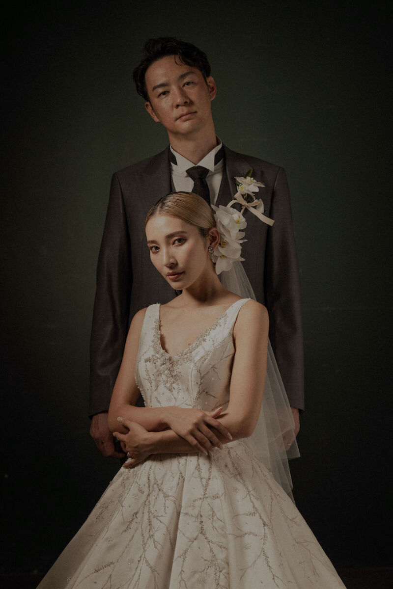 キリッとしたスタイルも