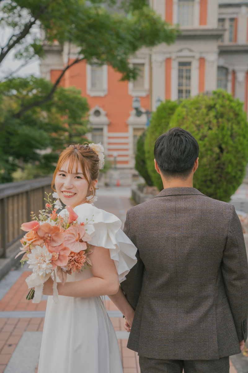 振り向きショット