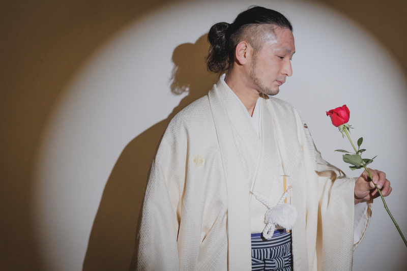 ご新郎様ソロショット