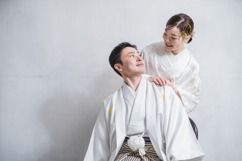 見つめあったショットも