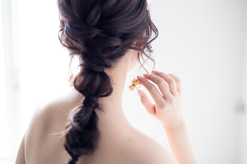 アクセサリーにもこだわって