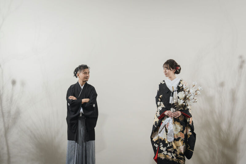 まずは和装からスタート