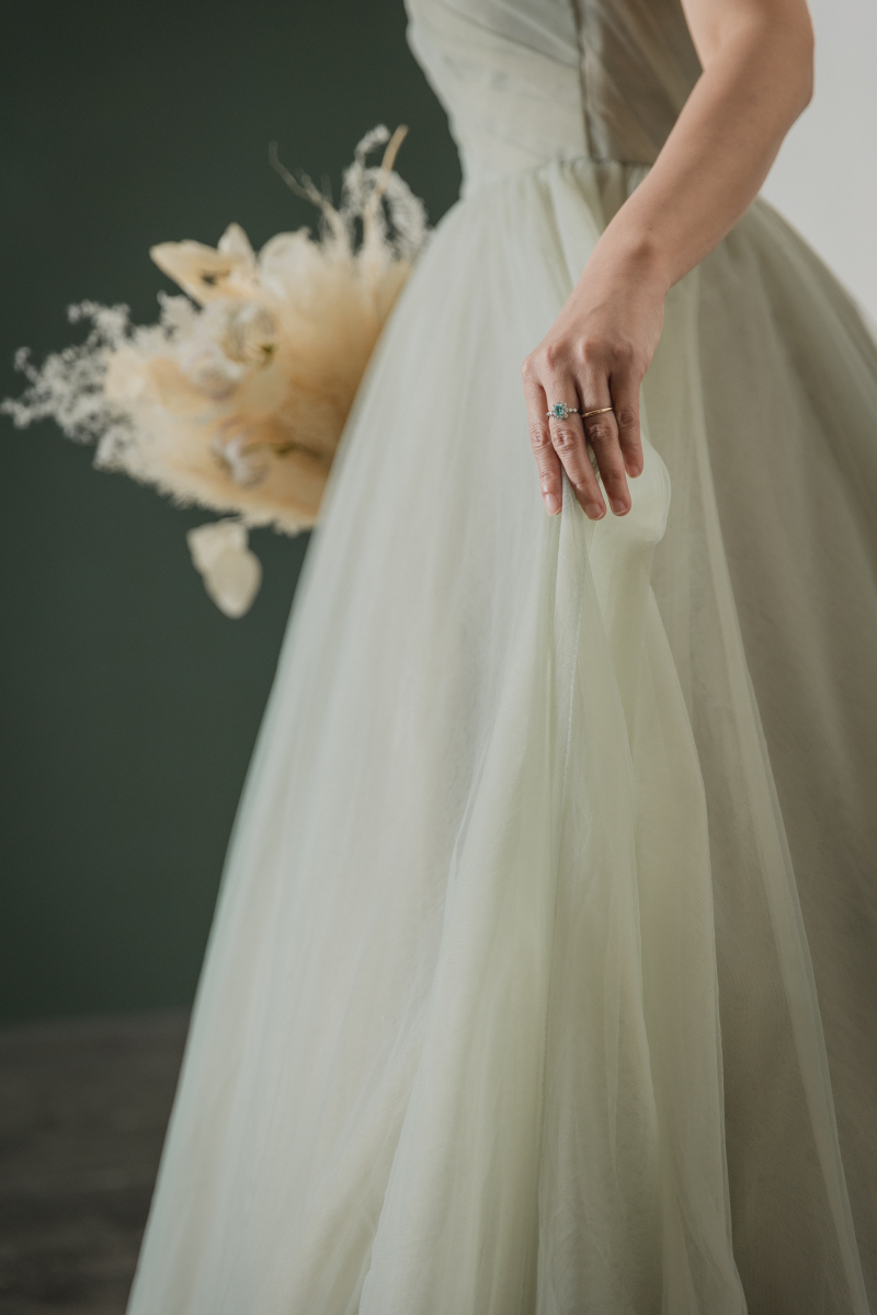 リングにフォーカスを