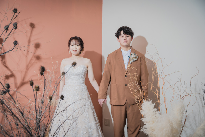 館内まるごと使って贅沢に前撮り