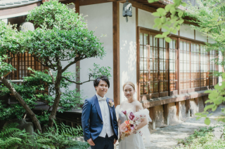 お寺×洋装撮影！