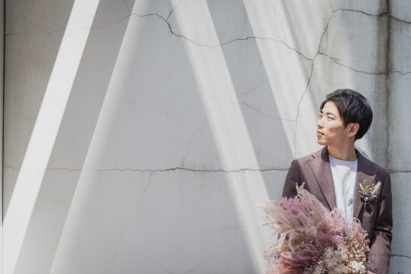ご新郎様ソロショット