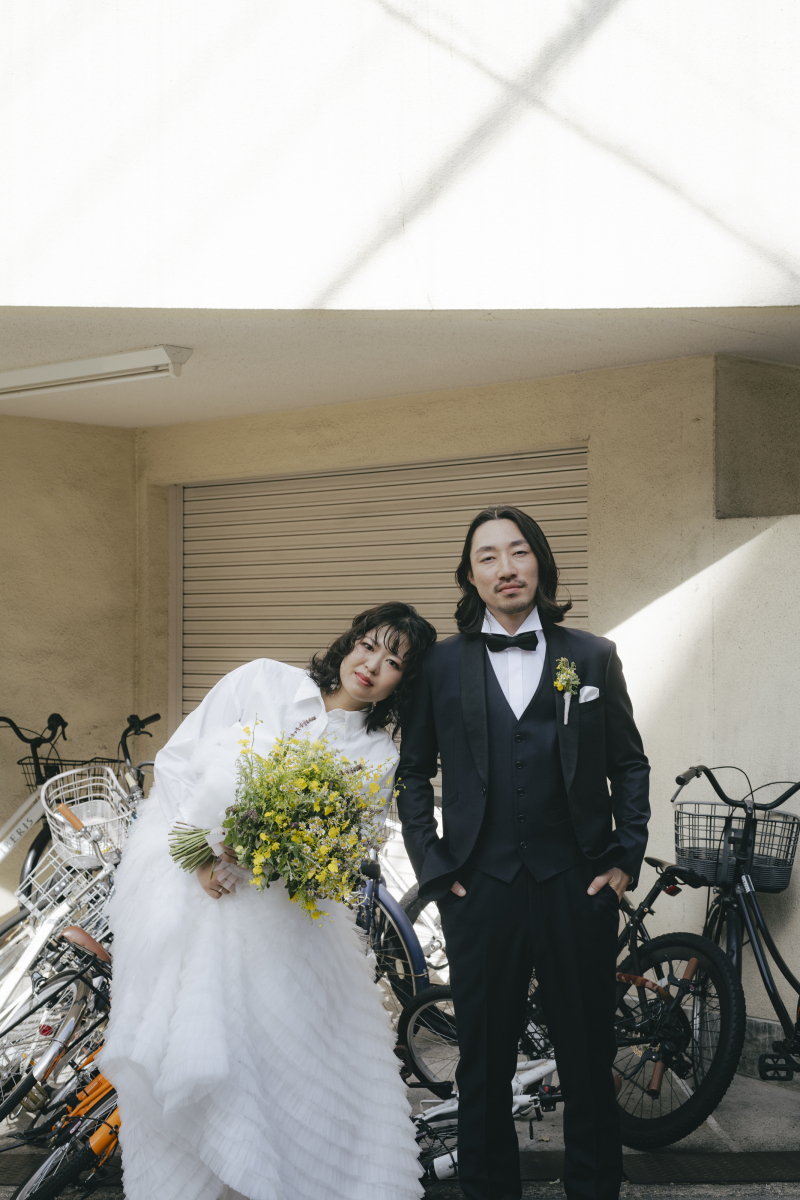 洋装にお色直し！