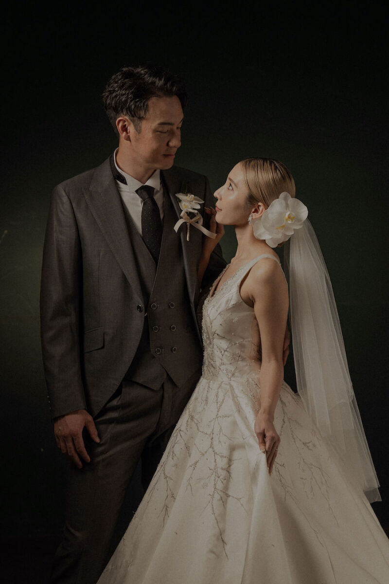 見つめ合うお二人が素敵