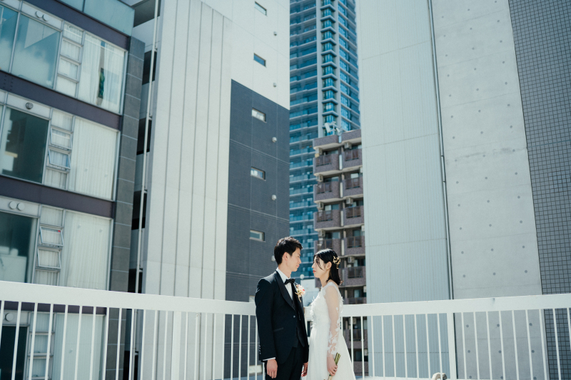 バルコニーショット